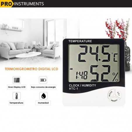 Multiofertas Termohigrometro Digital Lcd Pro Instruments Htc