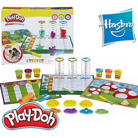 Moldea y aprende - Crea y mide - Play-Doh - Hasbro