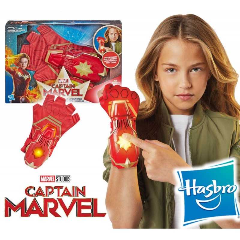 Guante Capitana Marvel con Efectos Fotón - Hasbro