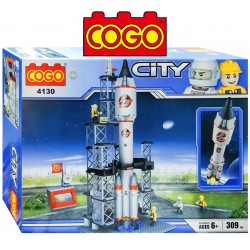 Cohete Espacial - Juego de Construcción - Cogo Blocks