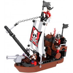 Barco Pirata - Juego de Construcción - Cogo Blocks - 167 piezas