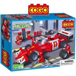 Auto de Formula 1 Racers  - Juego de Construcción - Cogo Blocks