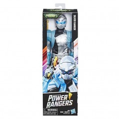 Muñeco Silver Ranger 30 cms - Power Rangers Beast Morphers - Hasbro