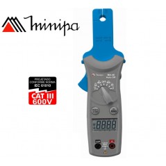 Pinza Amperimetrica Automotriz - Minipa - MA-40 - VDC 600V / VAC 600V / AAC 40A / ADC 40A 