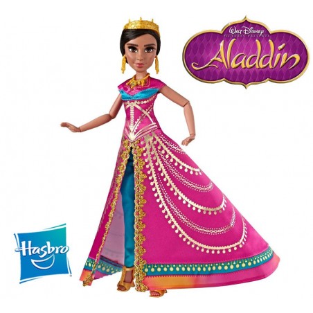 Muñeca Jasmin Deluxe - Aladdin Disney - Hasbro - Fashion Doll 