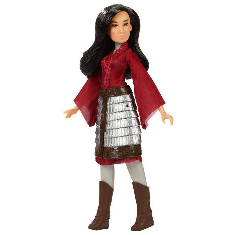 Disney Frozen Shimmer Anna Fashion Muñeca, falda, zapatos y pelo largo  rojo, juguete para niños de 3 años en adelante