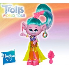 Muñeca Satín Glamour - Trolls: World Tour - Hasbro