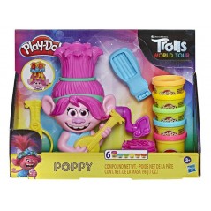 Poppy Cabello Arcoiris - Trolls: World Tour - Play-Doh - Hasbro