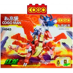 Cogo Man - Juego de Construcción - Cogo Blocks - 287 piezas