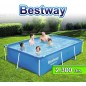 Piscina Estructura Metalica - 2.300 Lts - 2,59 x 1,70 x H.0,61 Mtr - Bestway - Serie Steel Pro - 56403