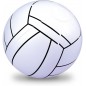 Piscina Infantil Inflable - 636 Lts - 2,54 x 1,68 x H. 0,97 Mtr - Bestway - con Red Voleibol - 54125 + Inflador y Pelota