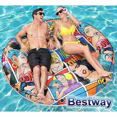Flotador Pop Art Comic - Ø 1,88 Mtr - Bestway - 43264