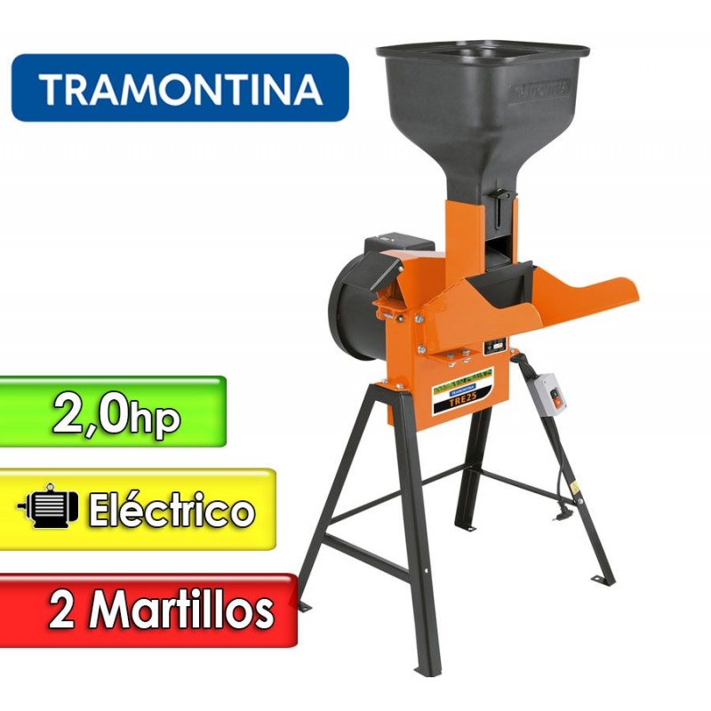 Triturador Forrajera Electrica 2 Hp - 2 Martillos  - Tramontina - TRE25