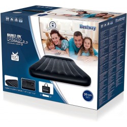 Colchon AutoInflable - 1,91 x 1,37 x 0,30 Mtrs - Bestway - Airbed Full 2 PLAZAS