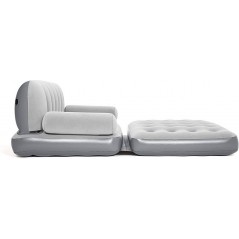 Sofa Cama Inflable - 1,52 x 1,88 x 0,64 Mtrs - Bestway - Multi-Max + Inflador Electrico