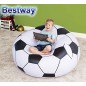 Sofa Puff Inflable Infantil - 1,14 x 1,12 x 0,71 Mtrs - Bestway - Balon Futbol