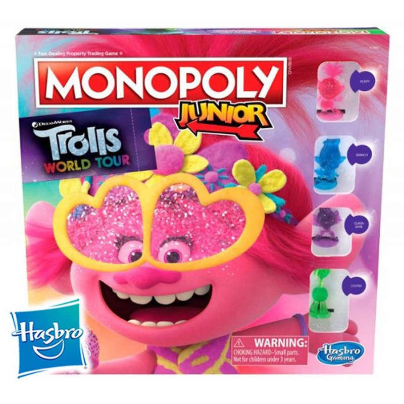 Monopoly Junior Trolls World Tour - Hasbro