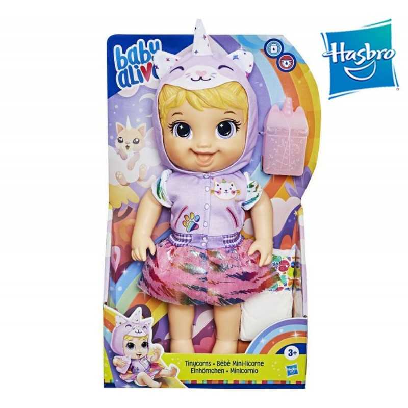 Bebe Tinycorn Gatita Rubia - Baby Alive - Hasbro