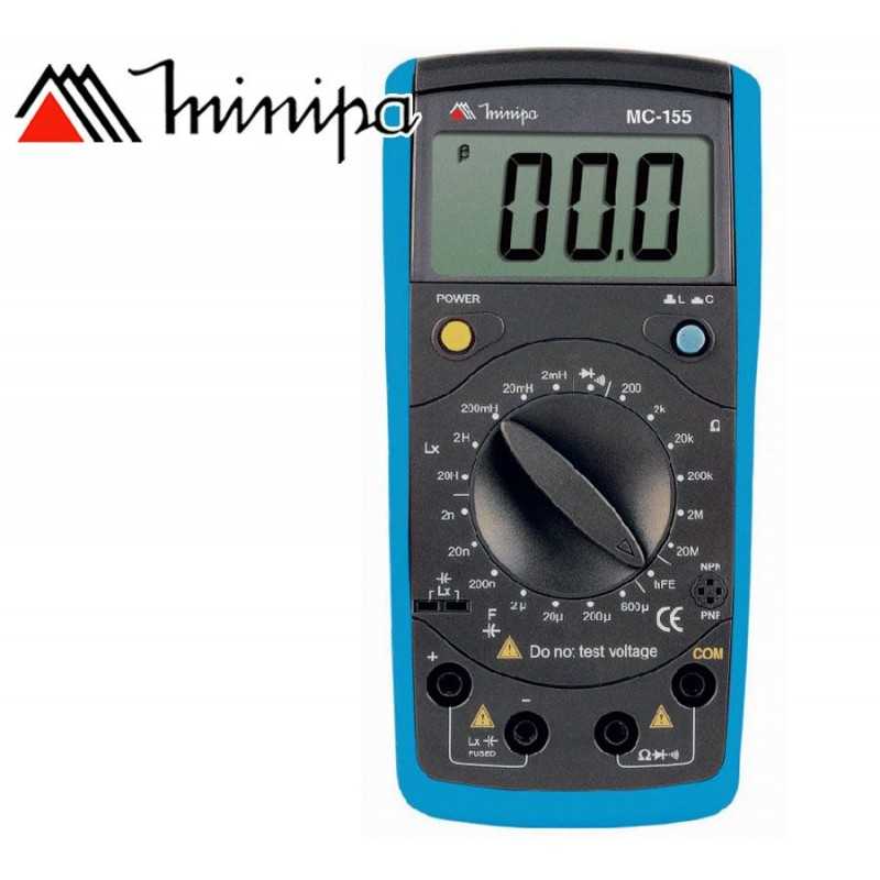 Medidor LCR Capacimetro Digital - Minipa - MC-155