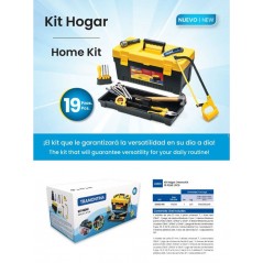 Kit de Herramientas para el Hogar con caja de herramientas - 19 piezas - Tramontina