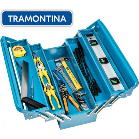 Kit de Herramientas para Electricista con caja de herramientas - 27 Piezas - Tramontina Master