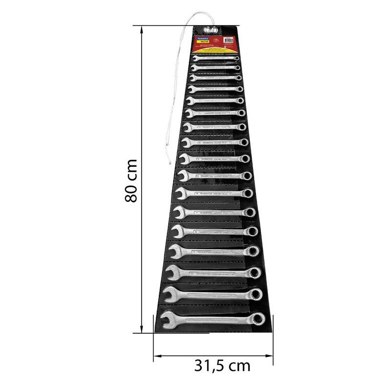 Multiofertas  Kit de Llaves Tubo y Dados Hexagonales y Estriados - 21  piezas - Tramontina PRO - 6 a 22 mm al Mejor Precio! Solo Gs.639.000