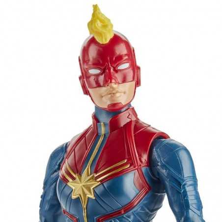 Muñeca Capitana Marvel 30 cms - Hasbro - Titan Hero Series Marvel Avengers