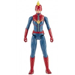 Muñeca Capitana Marvel 30 cms - Hasbro - Titan Hero Series Marvel Avengers