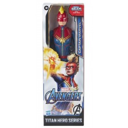 Muñeca Capitana Marvel 30 cms - Hasbro - Titan Hero Series Marvel Avengers