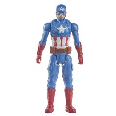 Muñeco Capitán América Marvel 30 cms - Hasbro - Titan Hero Series Marvel Avengers