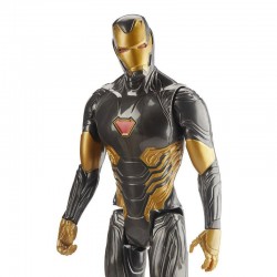 Muñeco Gold Iron Man Marvel 30 cms - Hasbro - Titan Hero Series Marvel Avengers