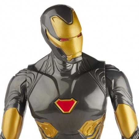 Muñeco Gold Iron Man Marvel 30 cms - Hasbro - Titan Hero Series Marvel Avengers