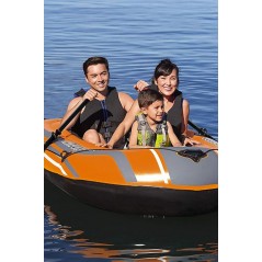 Bote Inflable con remos - 2,11 x 1,15 Mtrs. - Bestway - Kondor 3000 Hydro-Force