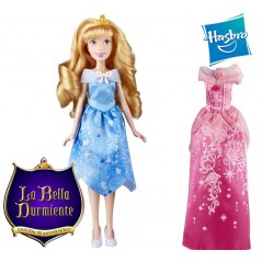 Muñeca Aurora Celebracion de Cumpleaños - Disney Princess Extra Fashion Doll - Hasbro