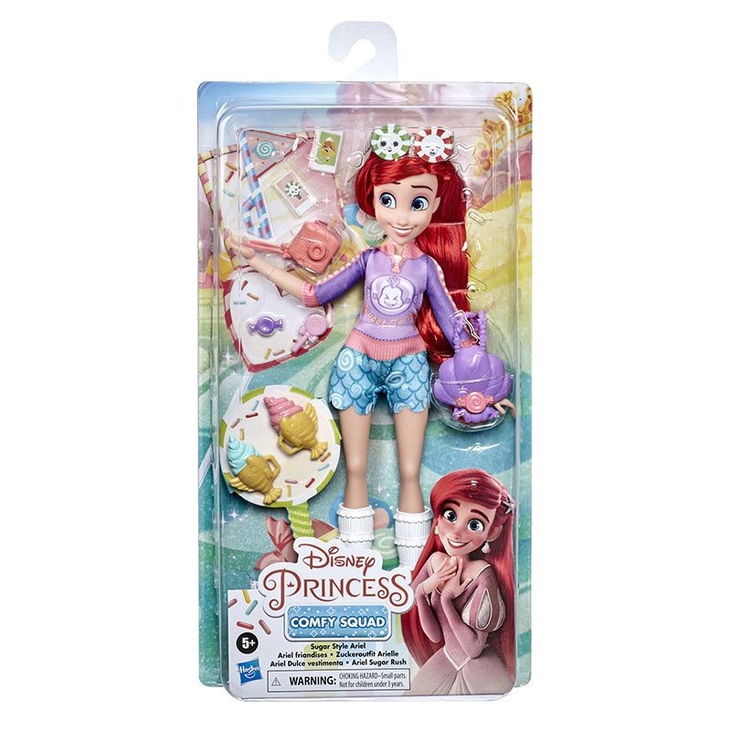 Multiofertas Mu eca Ariel Comfy Squad Sugar Style Hasbro