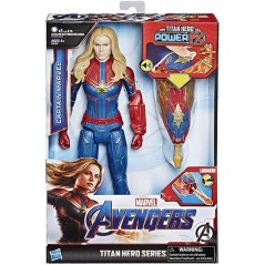 Muñeca FX Capitana Marvel 30 cms - Hasbro - Titan Hero Power FX - Marvel Avengers