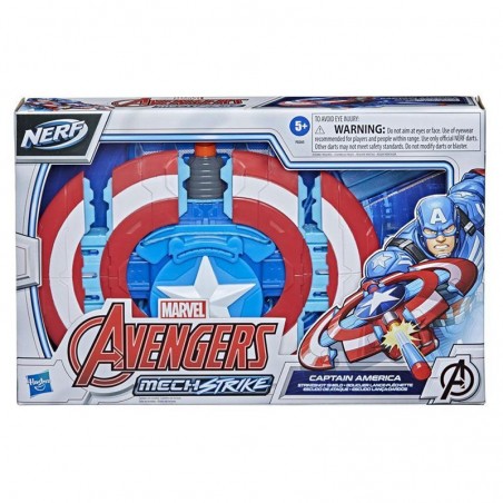 Escudo Lanzador de Dardos Capitán América Marvel Avengers - Hasbro