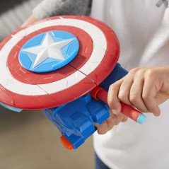 Escudo Lanzador de Dardos Capitán América Marvel Avengers - Hasbro