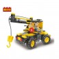 Maquinaria de Construccion 3 en 1 - Tractor o Camion o Grua - Juego de Construcción - Cogo Blocks - 220 piezas