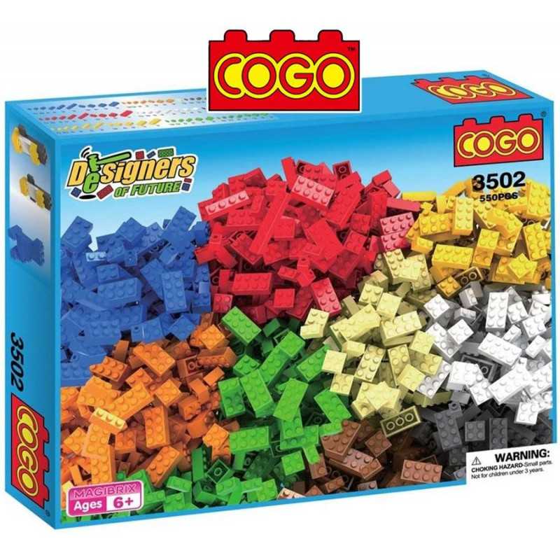 Cogo Diseñadores - Juego de Construcción - Cogo Blocks - 550 piezas