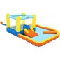Mega Parque Acuático Inflable con Tobogan Beach Bounce H2OGO! - 3,65 x 3,4 x 1,52 Mtr - Bestway