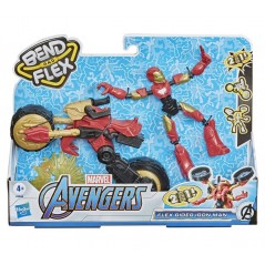Vehículo Iron Man Marvel Averngers Bend And Flex - Hasbro