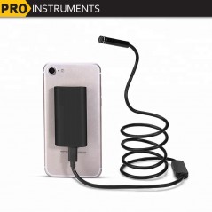 Endoscopio Digital WIFI Impermeable IP67 - Pro Instruments - YPC - Semi Rigido - Largo 5 Metros - Celular y PC