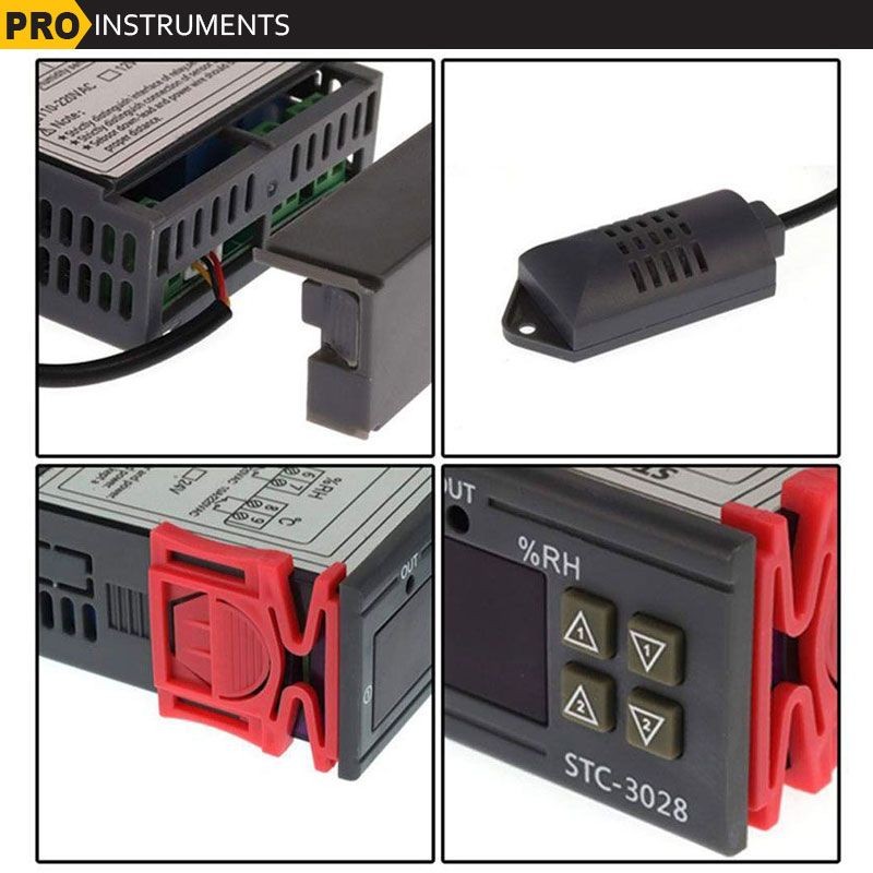 CONTROLADOR - REGULADOR DE TEMPERATURA TERMOSTATO CON SONDA