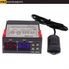 Controlador de Temperatura y Humedad 220V con Sonda Incluida - Pro Instruments