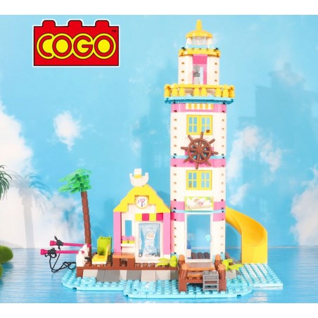 Casa de Playa - Juego de Construcción - Cogo Blocks - 412 piezas