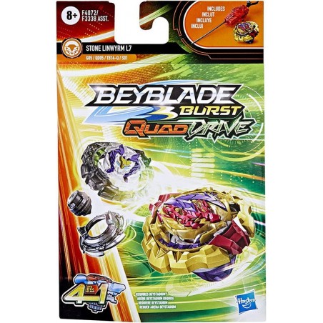 Beyblade Burst QuadDrive - Stone Linwyrm L7 - Hasbro
