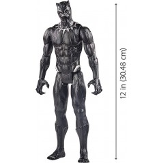 Muñeco Black Panther Marvel 30 cms - Hasbro - Titan Hero Series Marvel Avengers