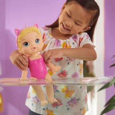 Muñeca Baby Alive - Bebé Día de spa - Unicornio - Pelo rubio - Hasbro