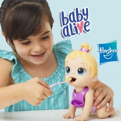 Muñeca Baby Alive - Bebé Hora de comer - Cabello rubio - Hasbro